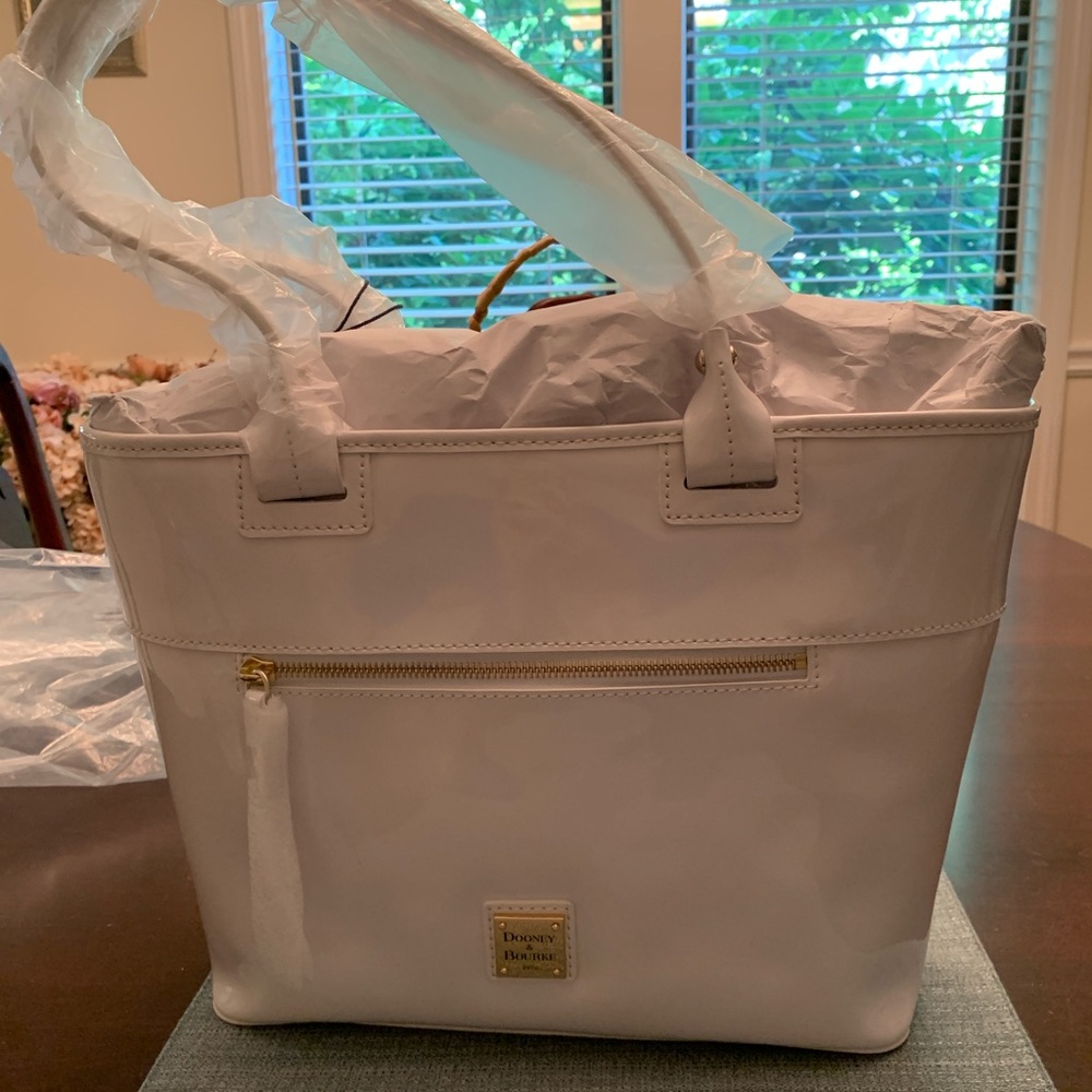 Dooney and Bourke Patent Leather Tote